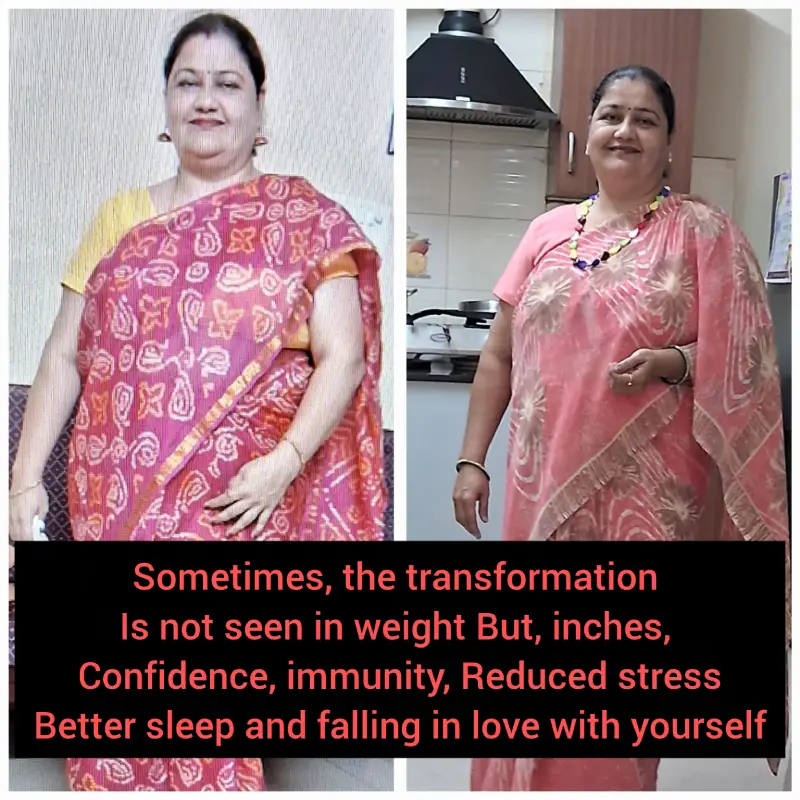 Priya lost over 4 kg and embraced food freedom.