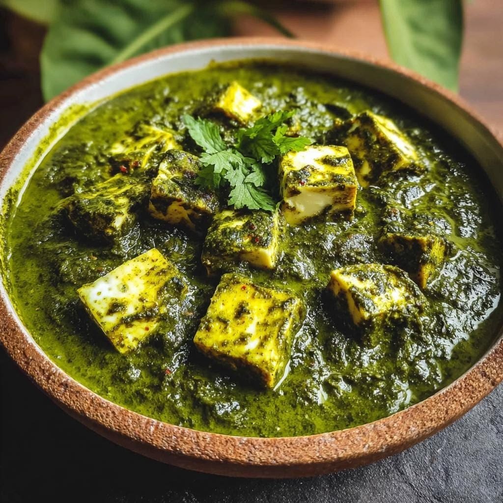 Lighter Palak Paneer