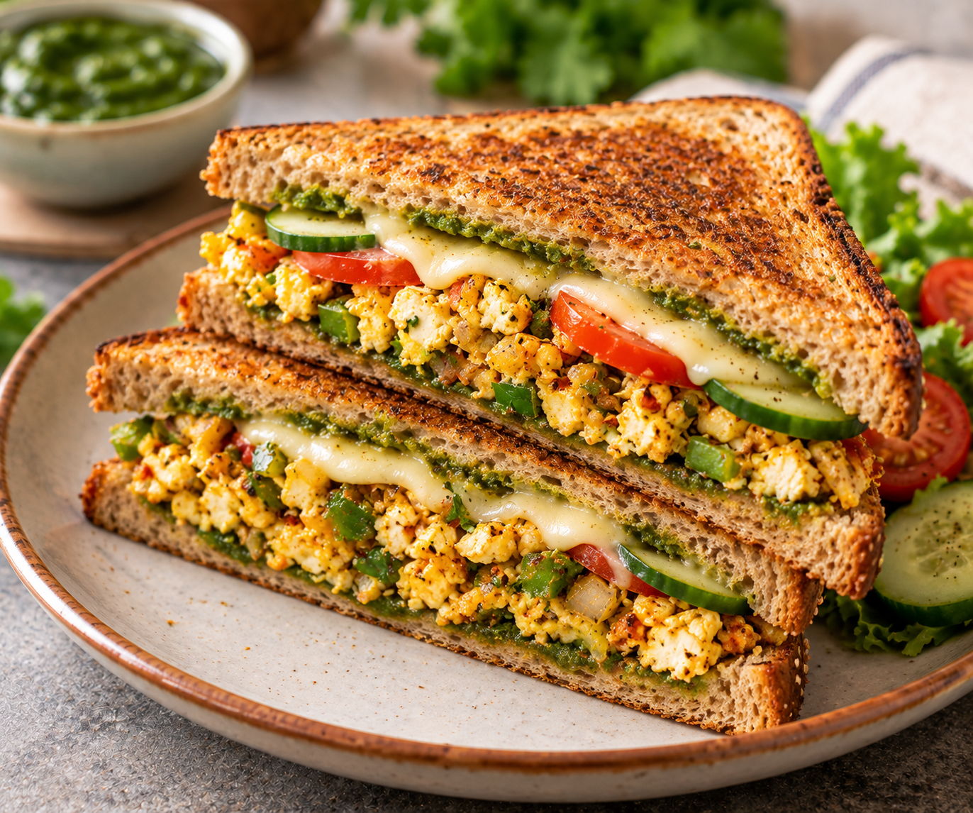 🥪 Healthy Paneer Sandwich